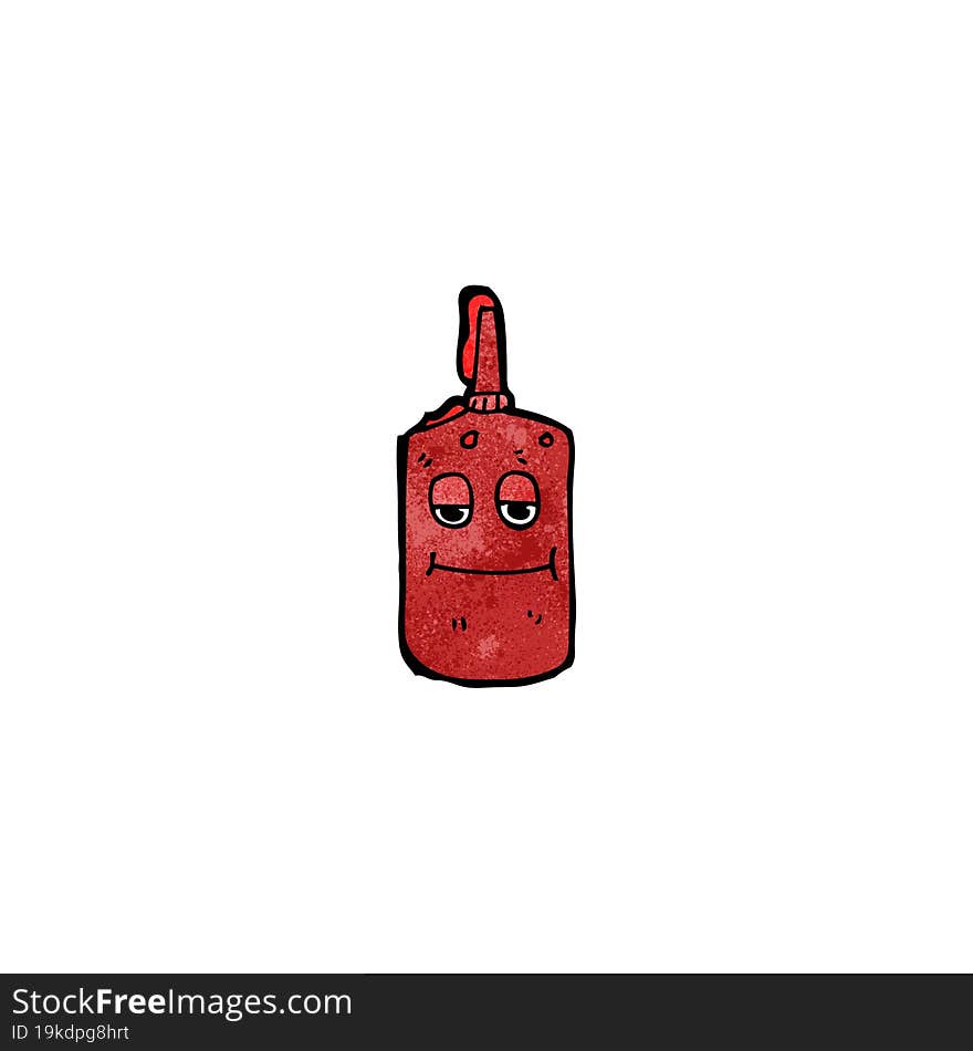 ketchup bottle cartoon