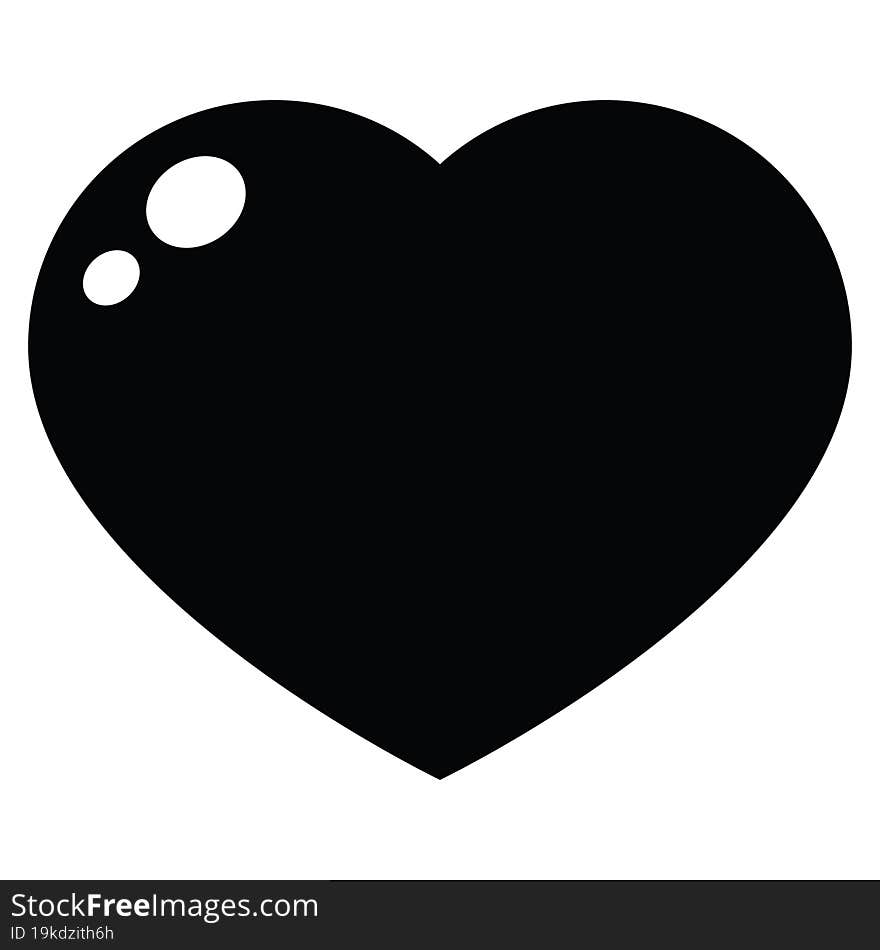 heart symbol graphic icon