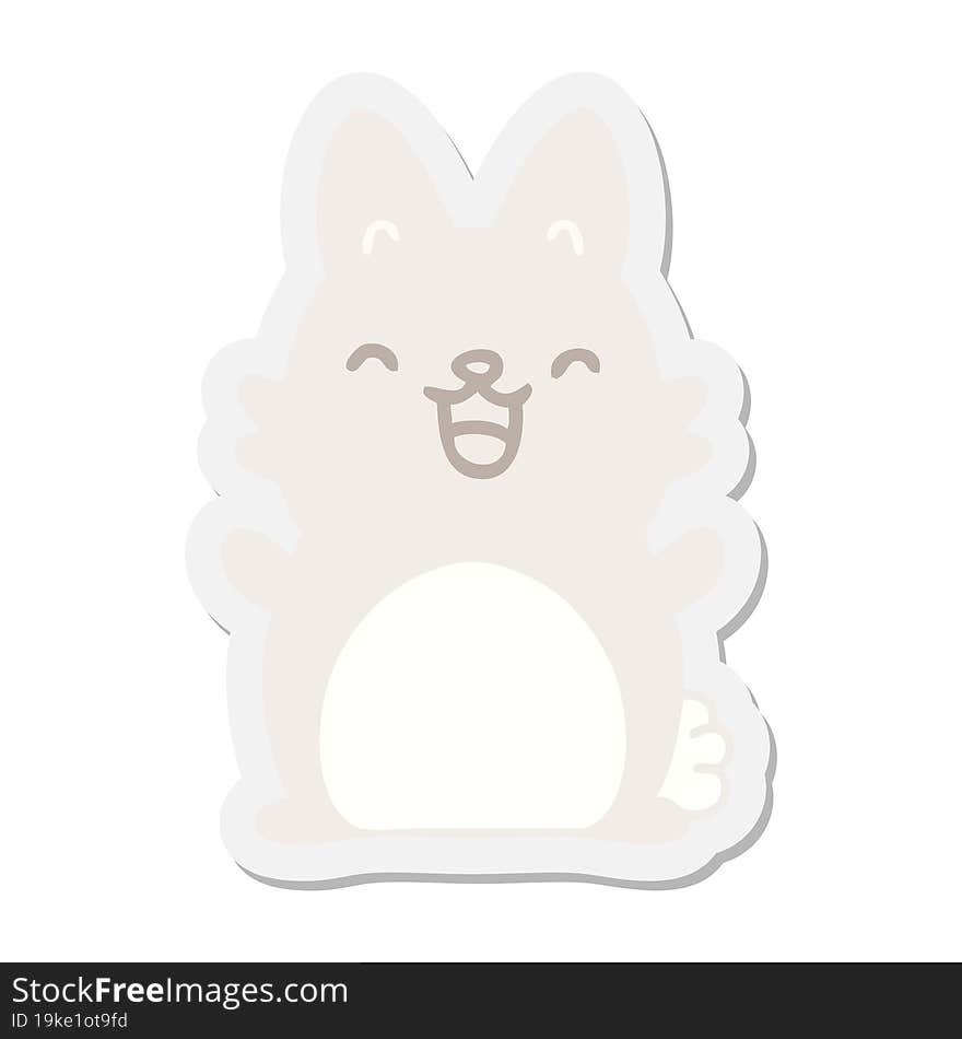 rabbit sticker