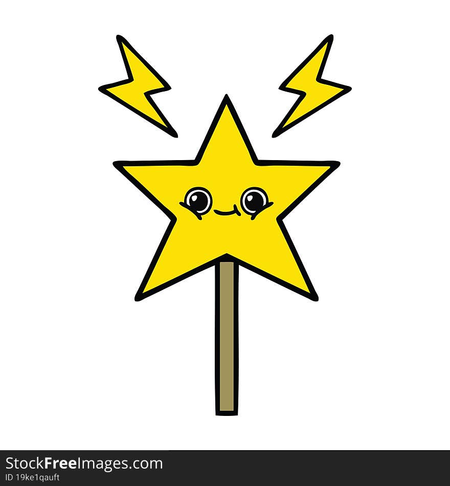 Cute Cartoon Magic Wand