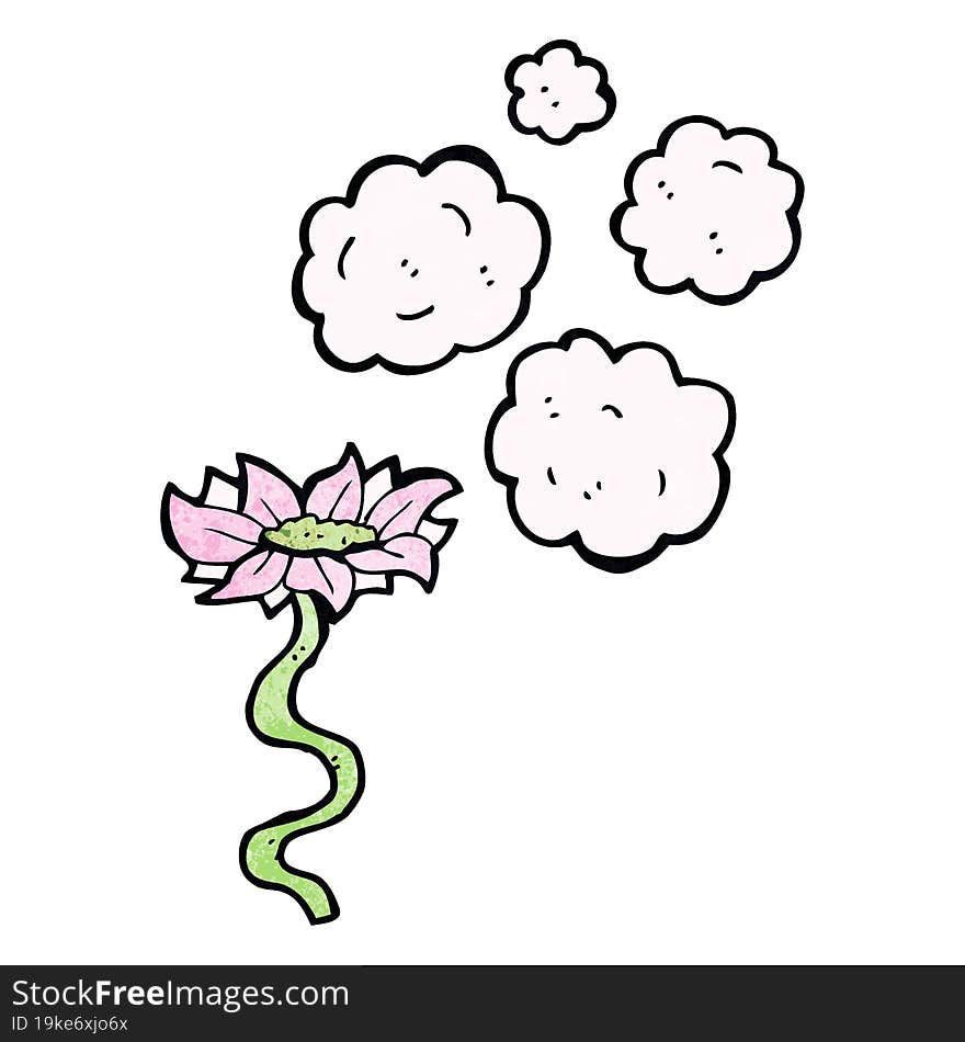 cartoon flower