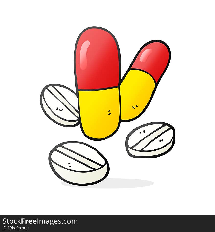 cartoon pills