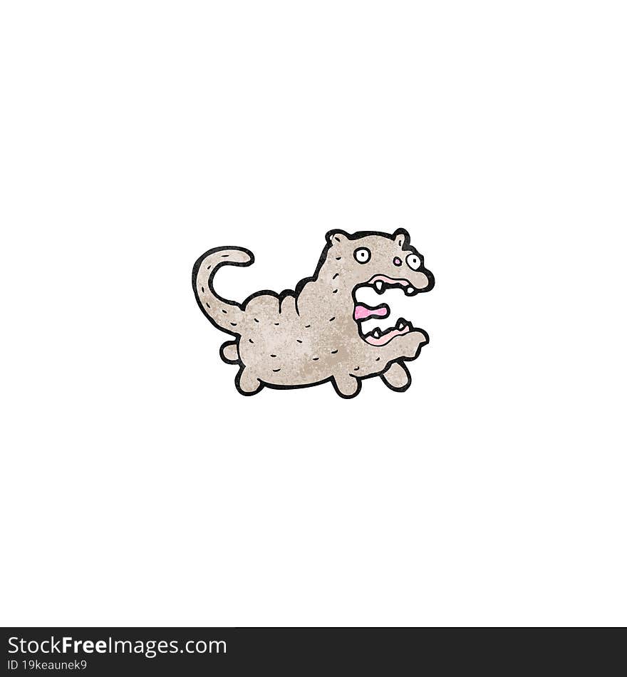 Funny Cartoon Cat