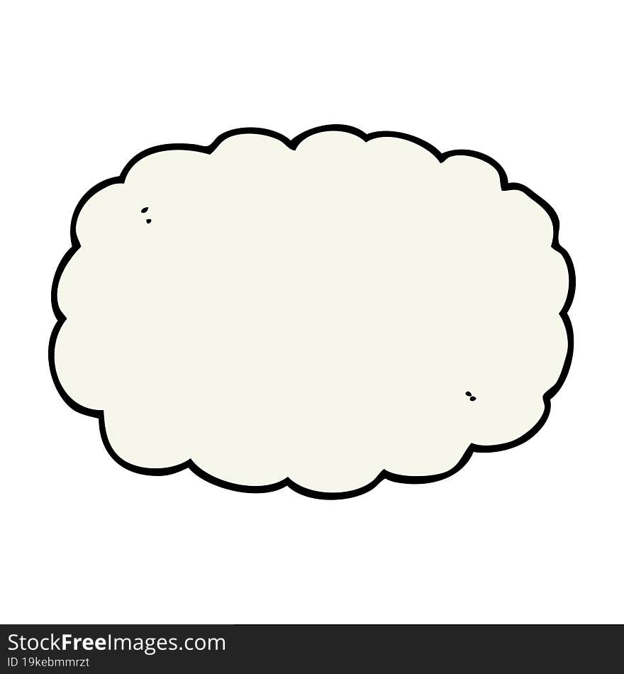 cartoon cloud