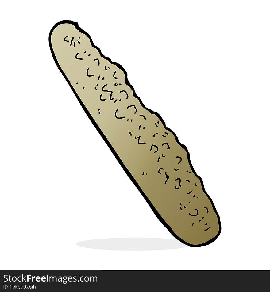 Cartoon Baguette