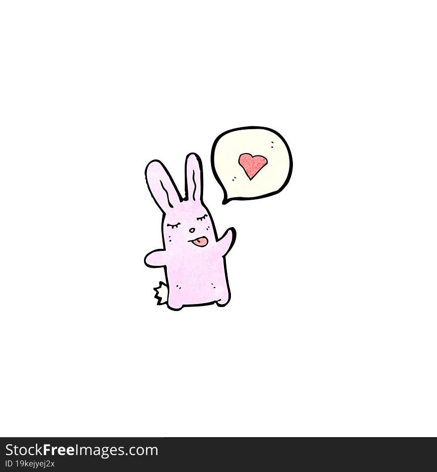 Cute Cartoon Bunny Rabbit