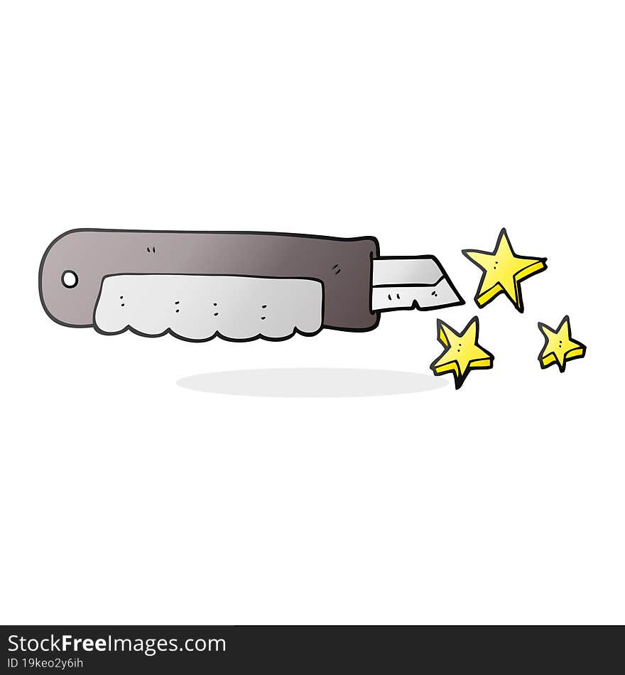 cartoon knife