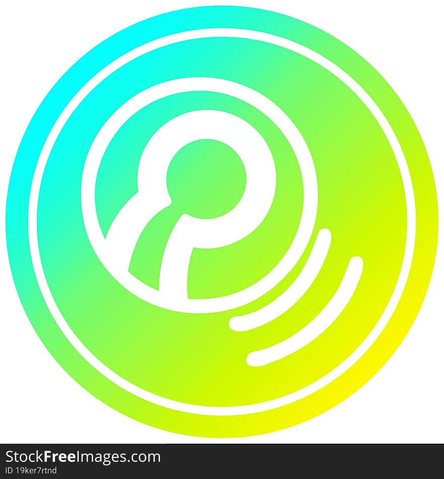 tennis ball circular icon with cool gradient finish. tennis ball circular icon with cool gradient finish