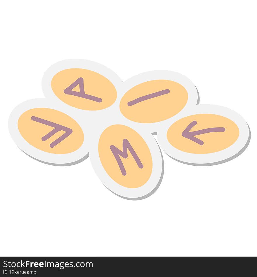 Runes Sticker