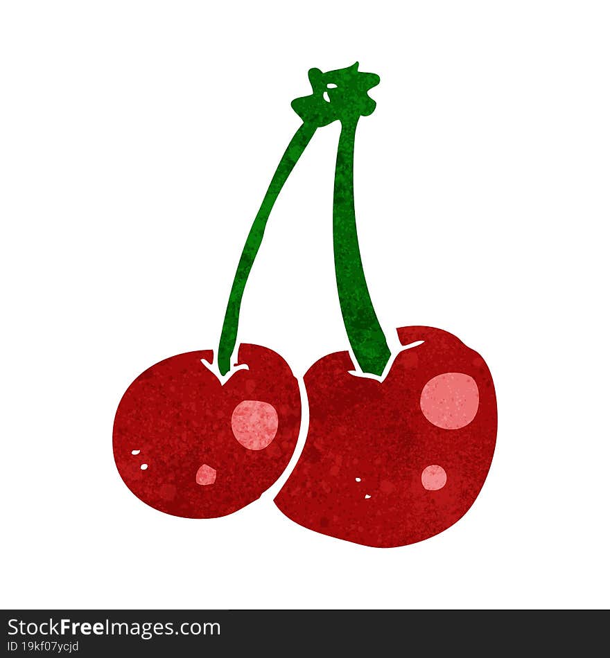 cartoon cherries