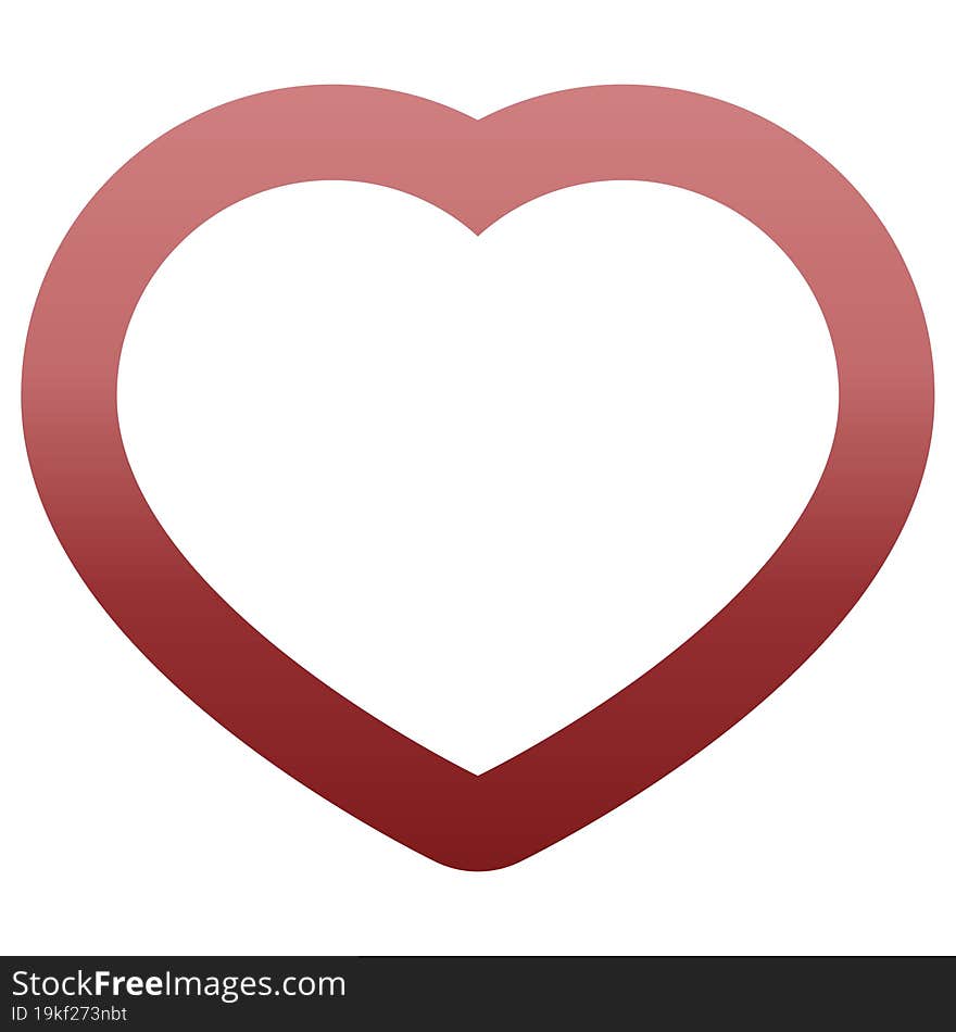 heart symbol graphic icon