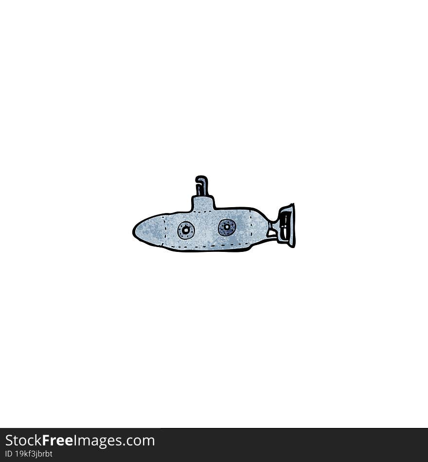 Cartoon Submarine