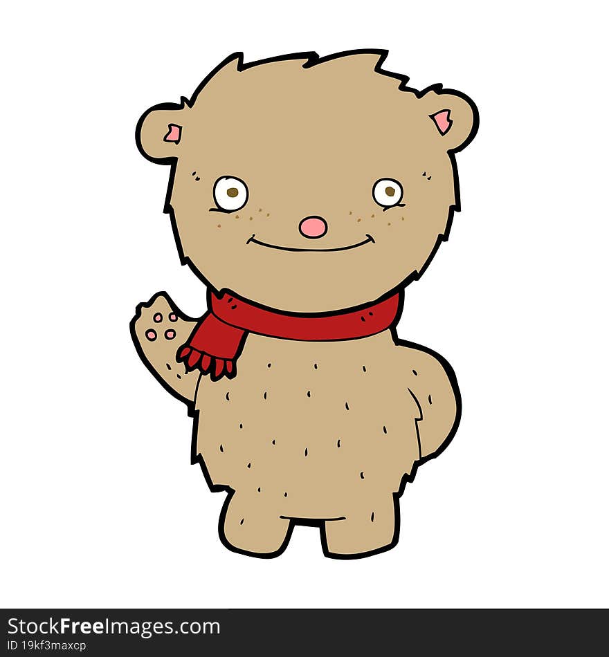 cartoon teddy bear