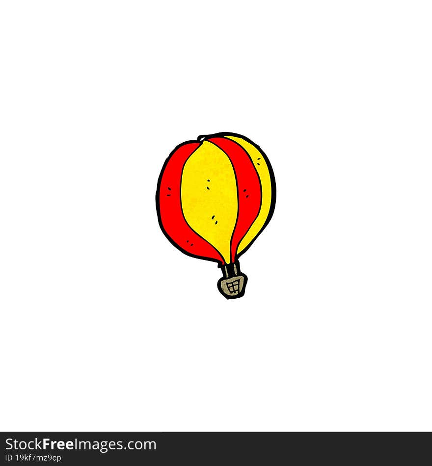 cartoon hot air balloon