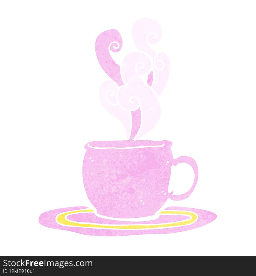 cartoon tea cup