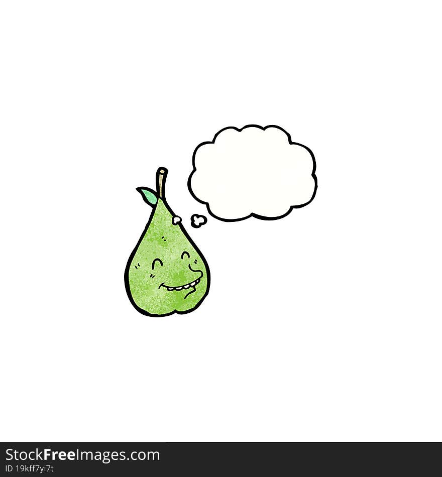 cartoon pear