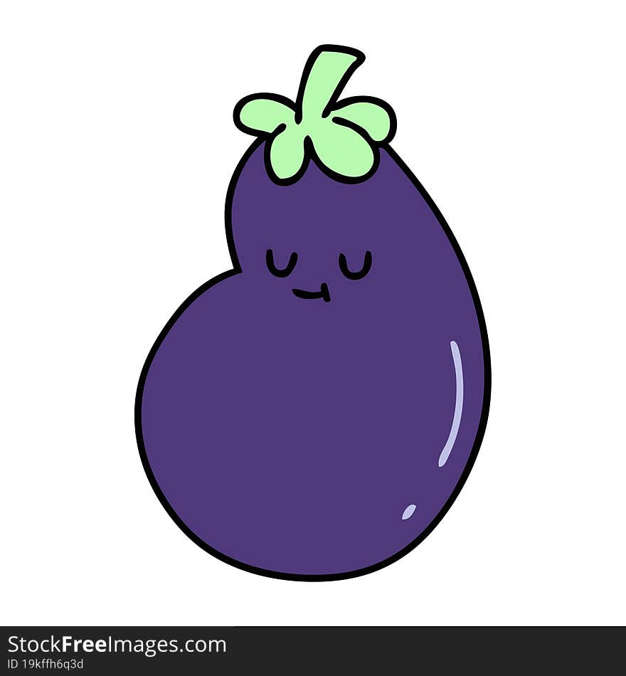 Happy Healthy Eggplant