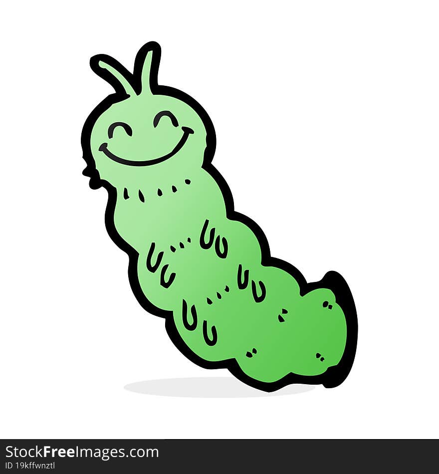 cartoon caterpillar