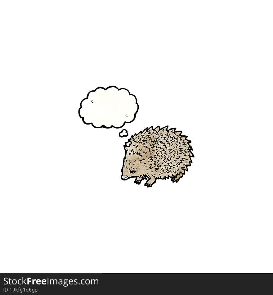 hedgehog illustration