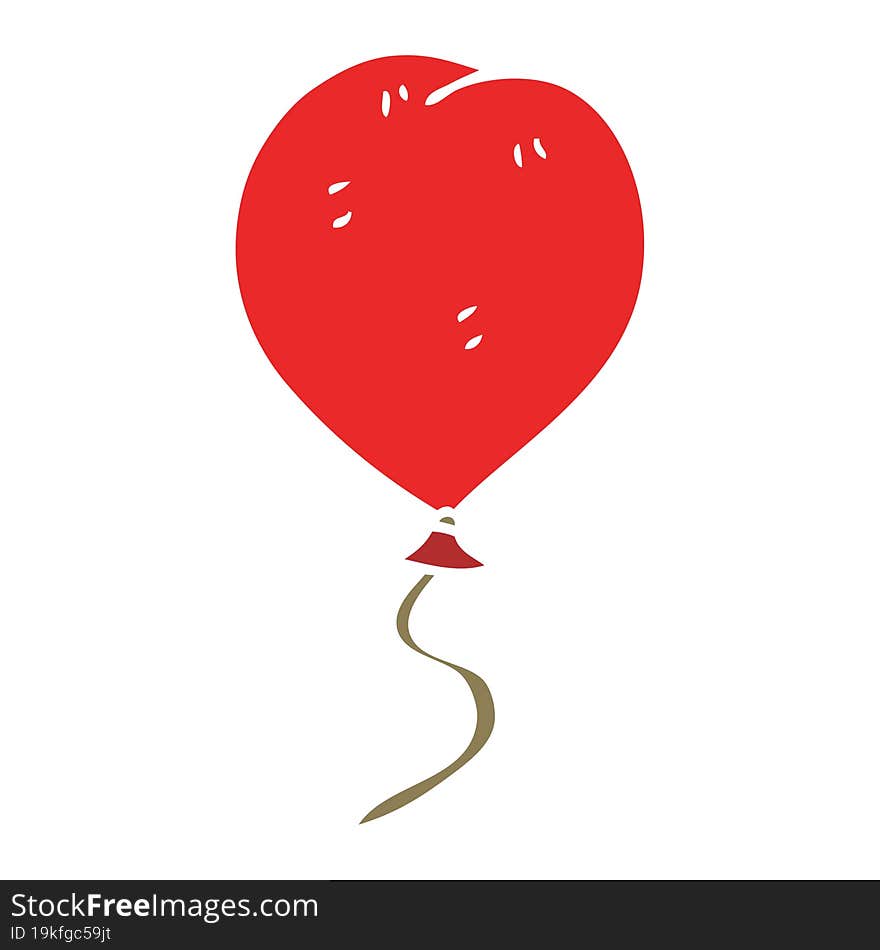 cartoon doodle balloon