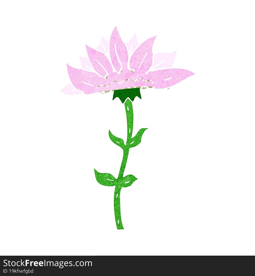 Cartoon Flower