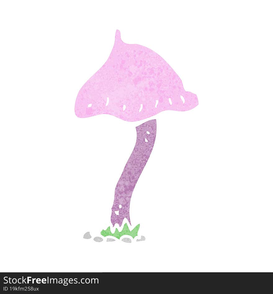 cartoon mushroom