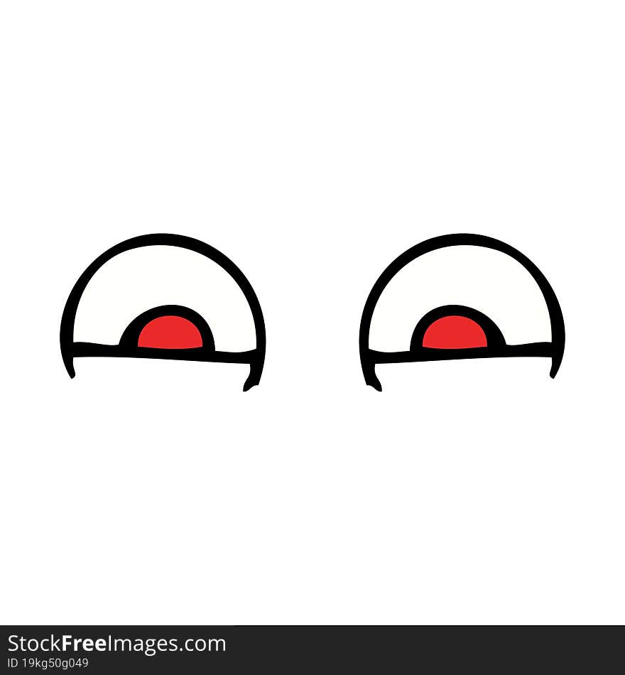 Cartoon Red Eyes