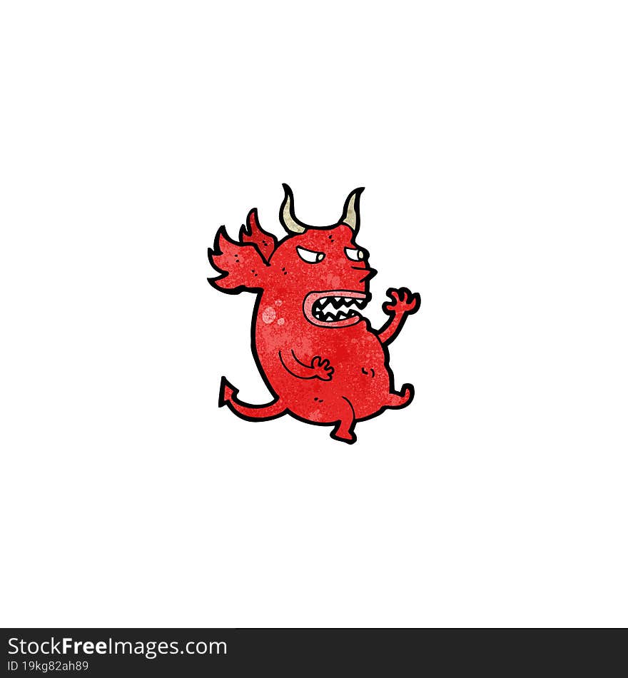 cartoon devil