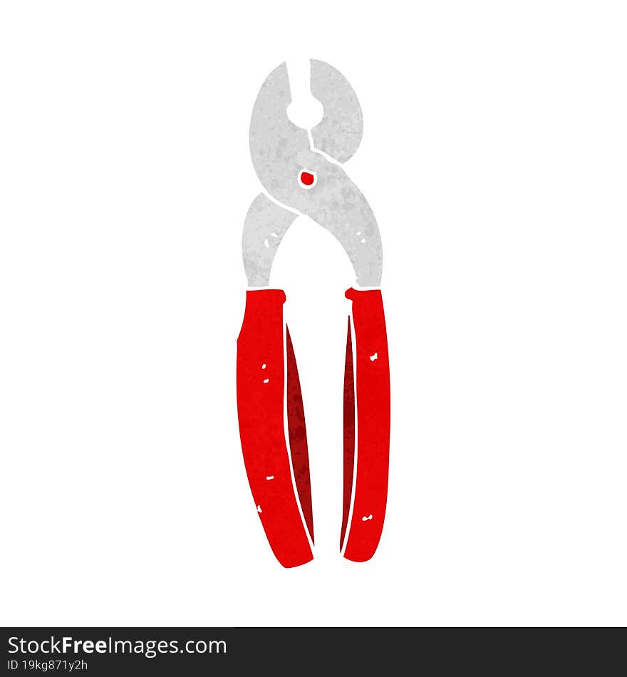 Cartoon Pliers