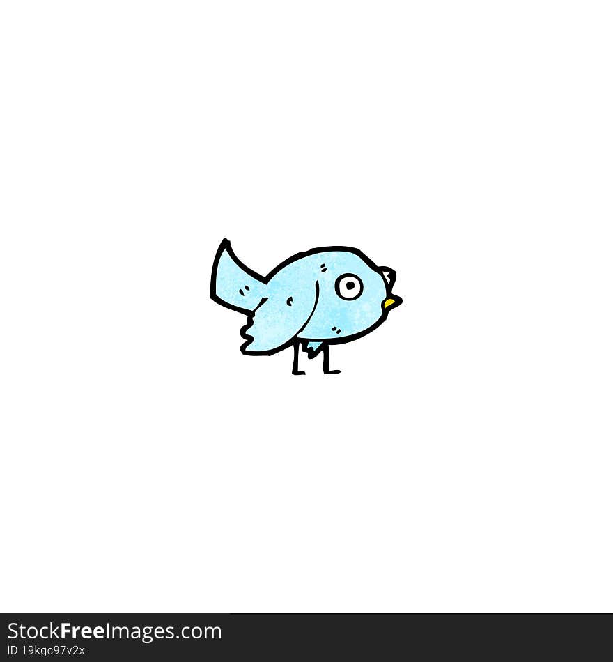 cartoon bird