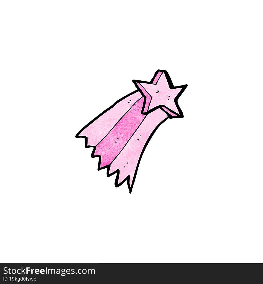 shooting star cartoon