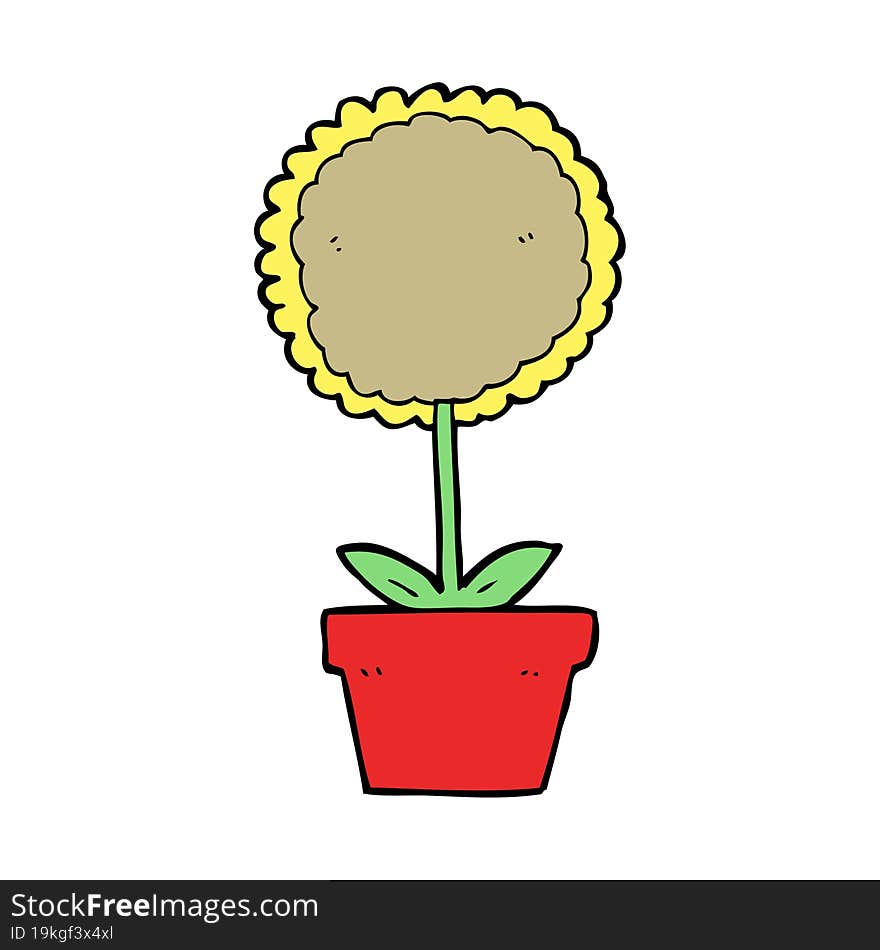 Cute Cartoon Flower