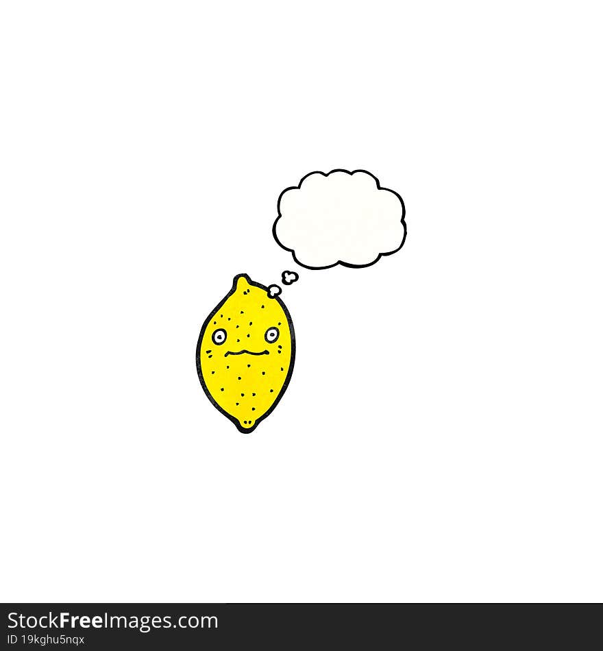 cartoon lemon