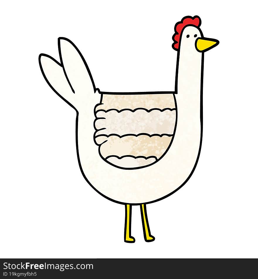 cartoon chicken. cartoon chicken