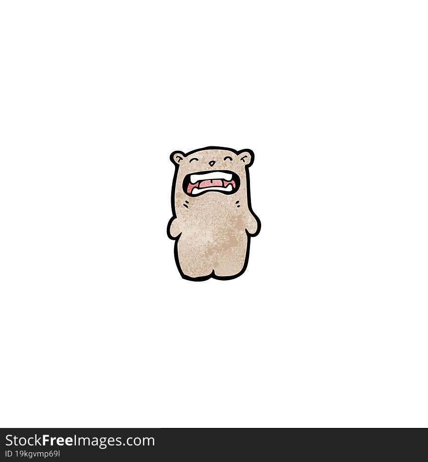 gross little bear cartoon