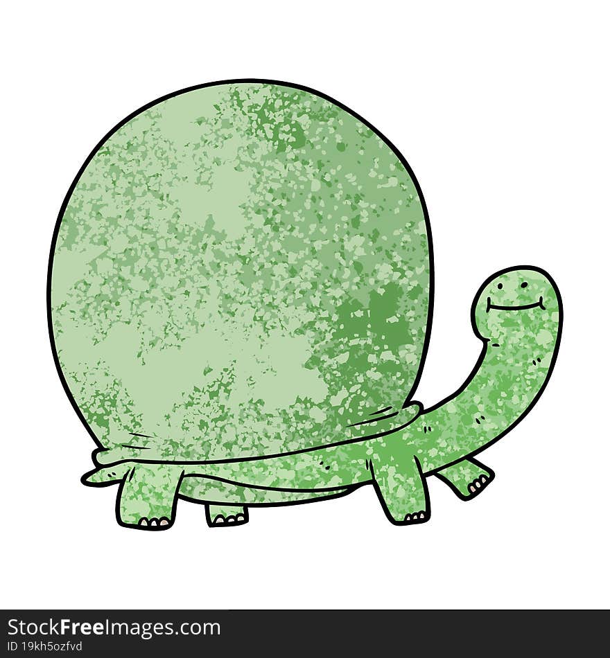 cartoon tortoise. cartoon tortoise