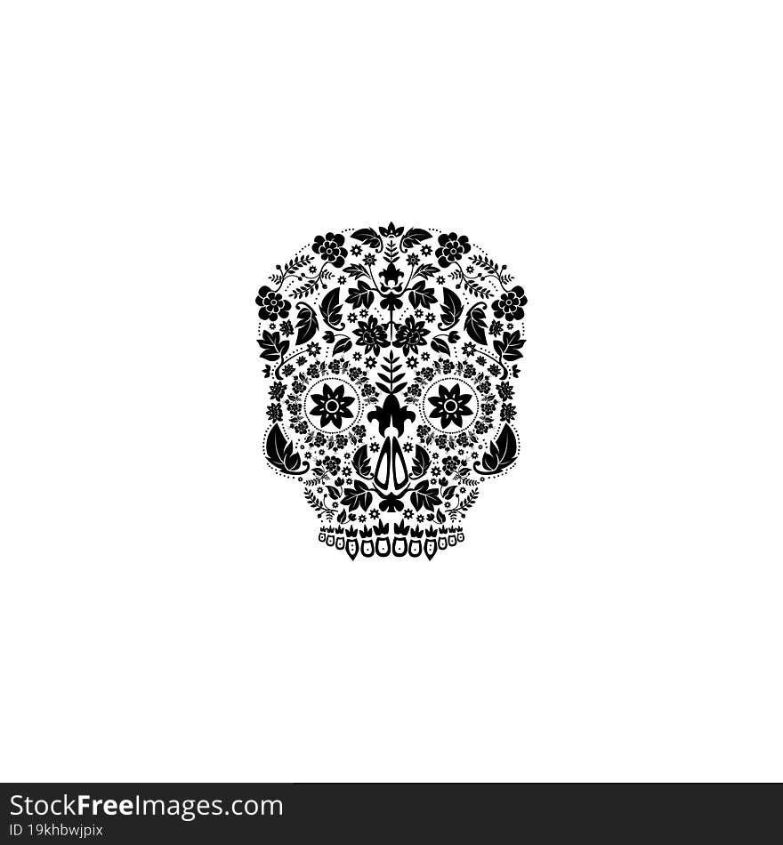 Day Of The Dead Skull