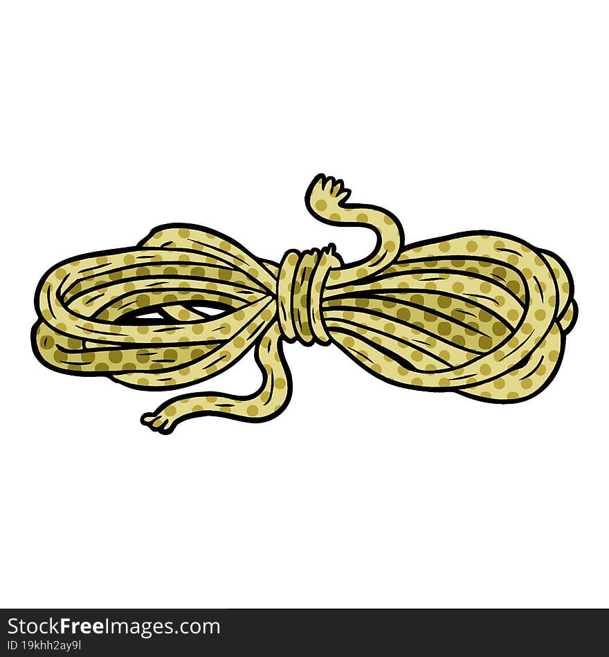 cartoon rope. cartoon rope