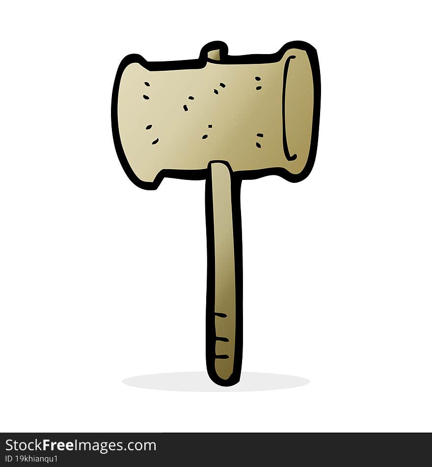 cartoon gavel