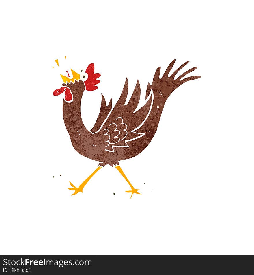 Cartoon Rooster