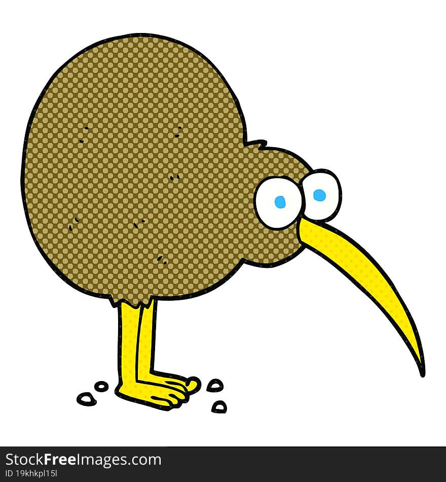 Cartoon Kiwi