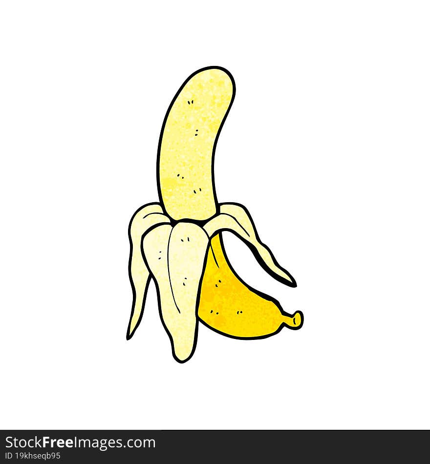 cartoon banana