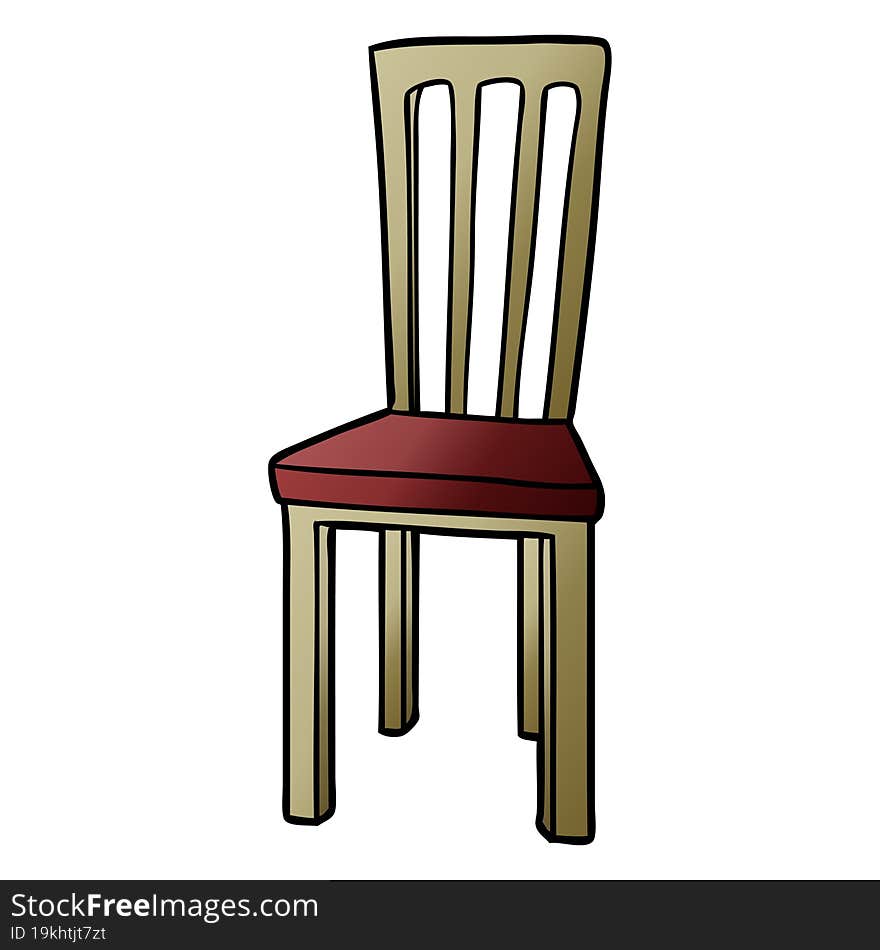 cartoon chair. cartoon chair