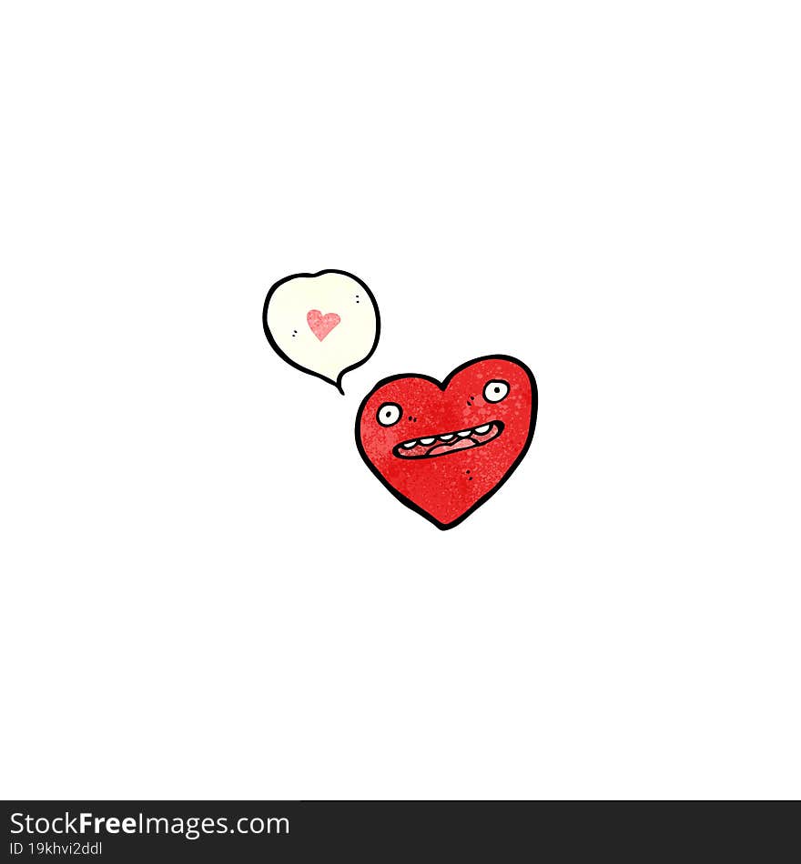 cartoon funny love heart