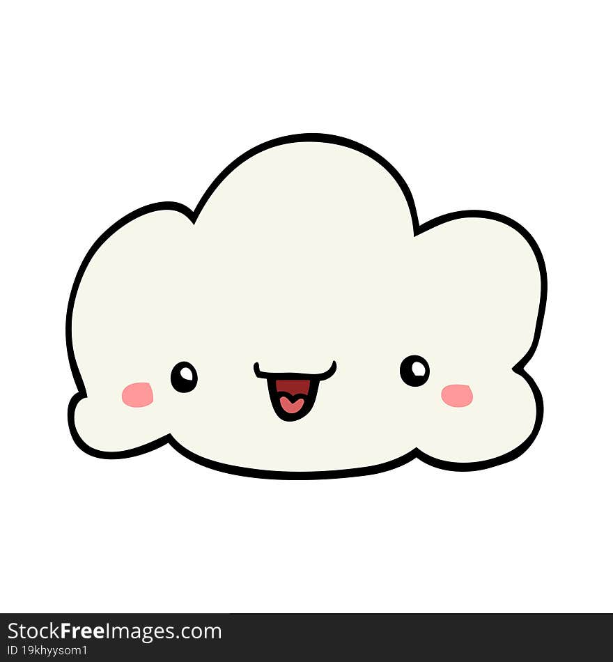 cartoon cloud