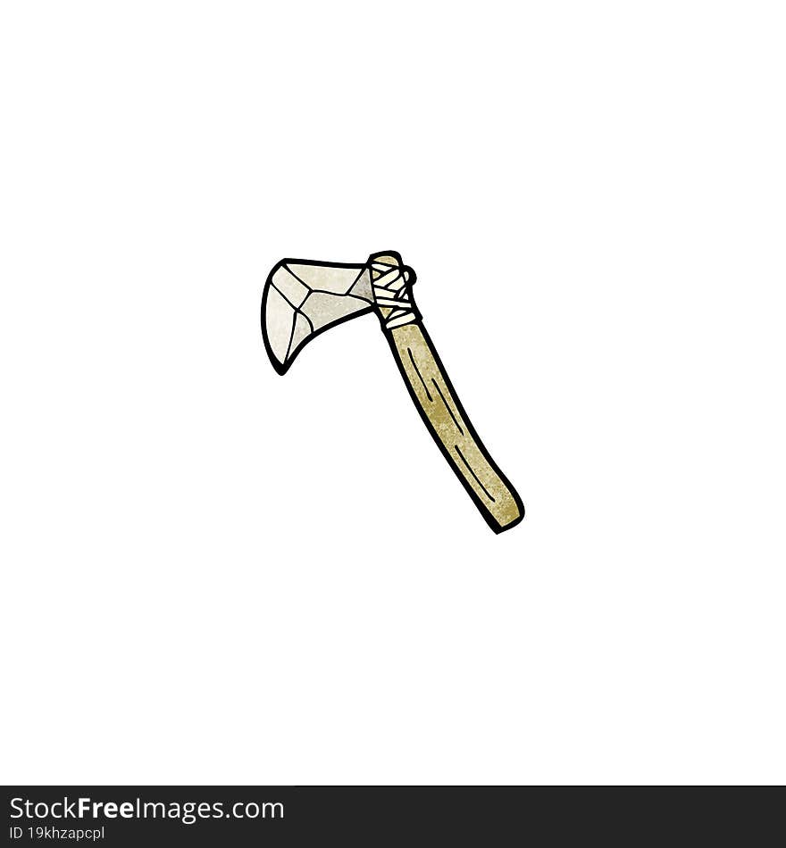 Cartoon Stone Axe