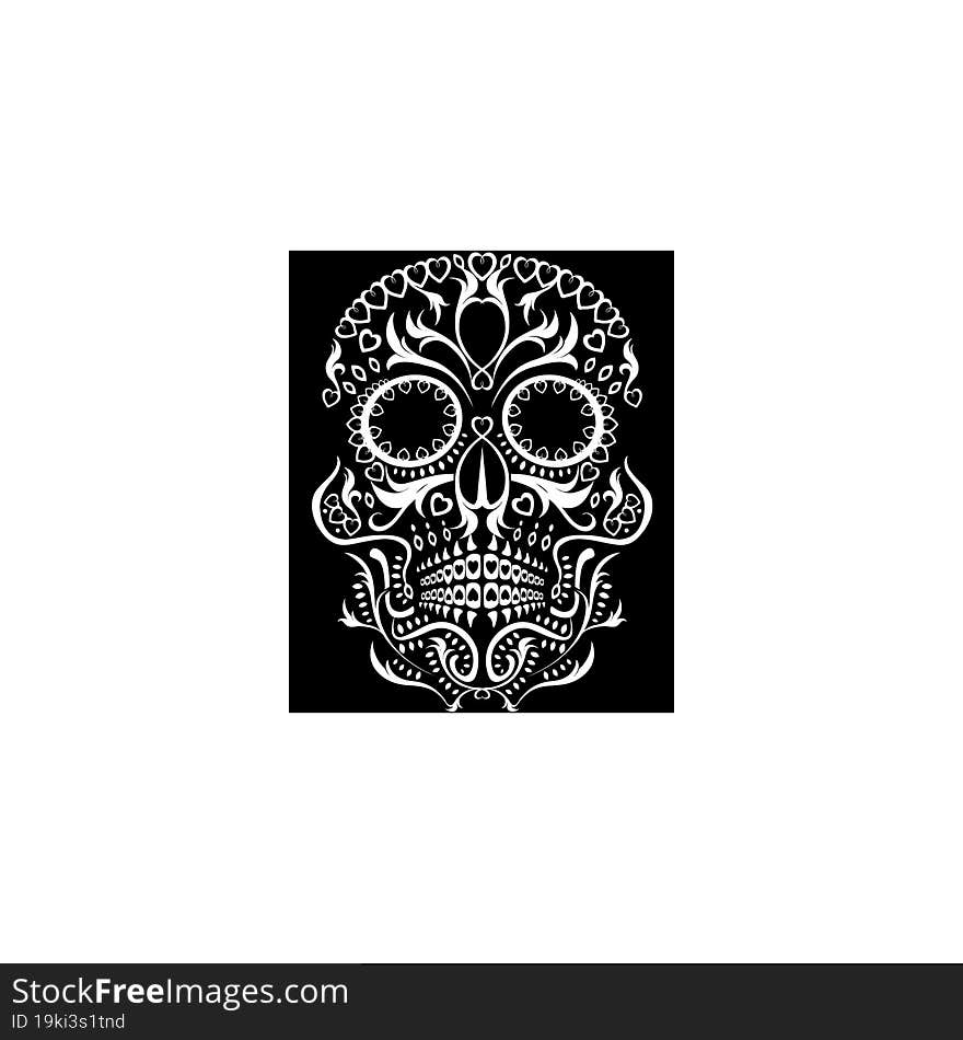 Day Of The Dead Skull