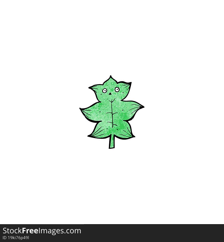 Leaf Cartoon