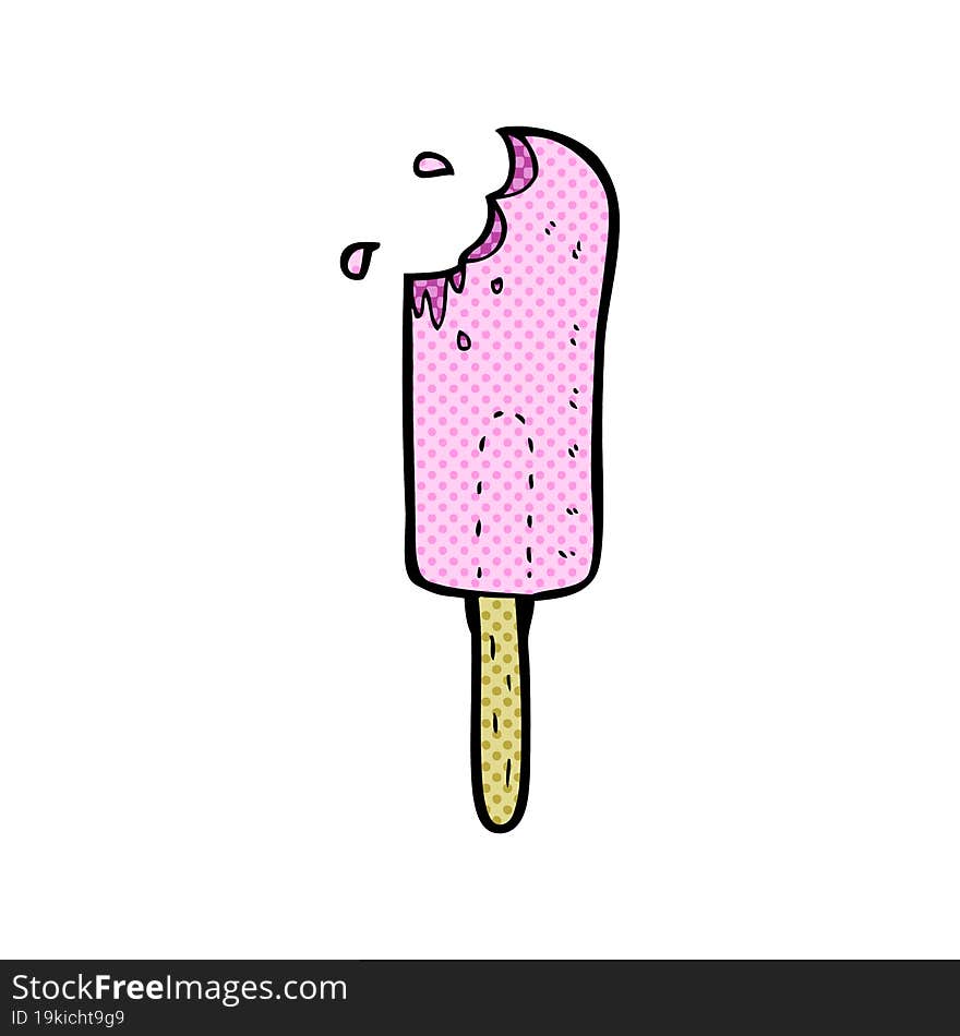 Cartoon Ice Lolly