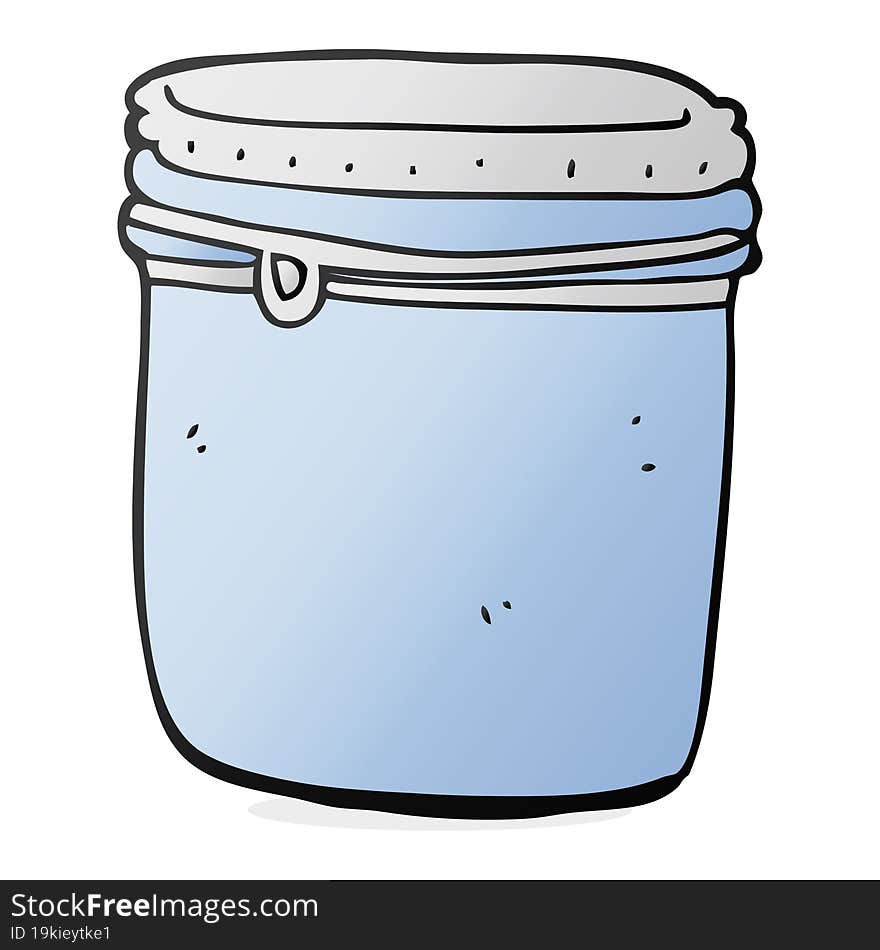 Cartoon Jar